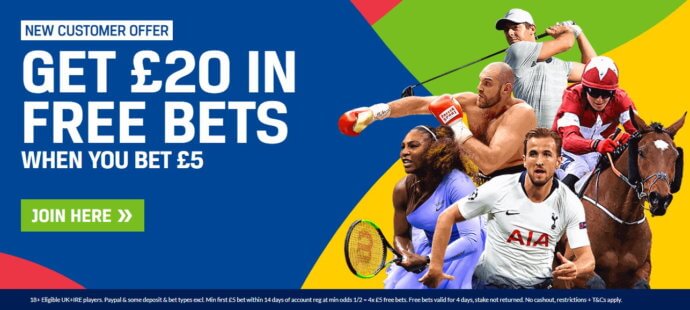 William hill free bet code for existing customers login
