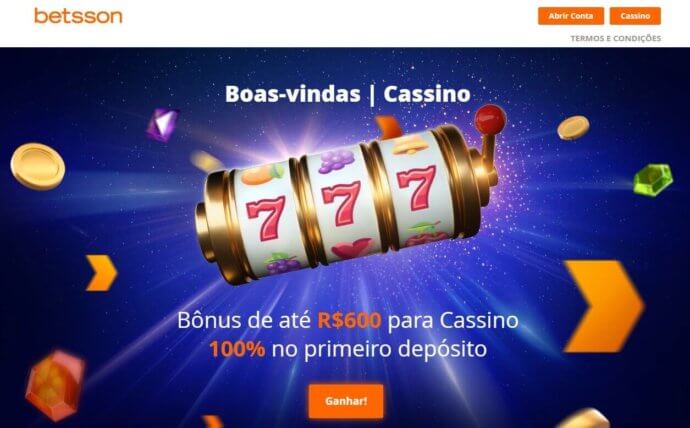 Betsson Casino bônus