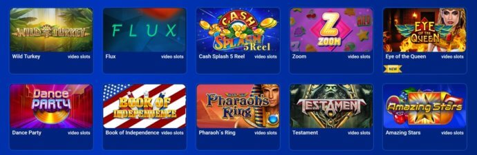 All British Casino Games slots