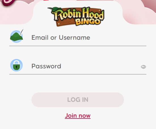 Robin Hood Bingo Registration