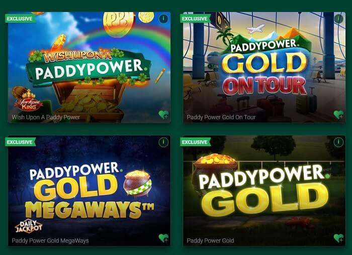 Paddy Power Casino Games