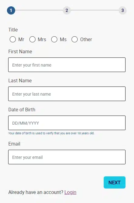 magical vegas registration form
