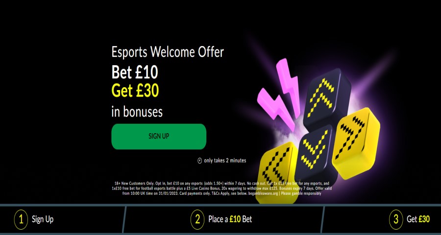 Parimatch Esports Welcome Offer