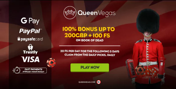Queen Vegas Casino bonus
