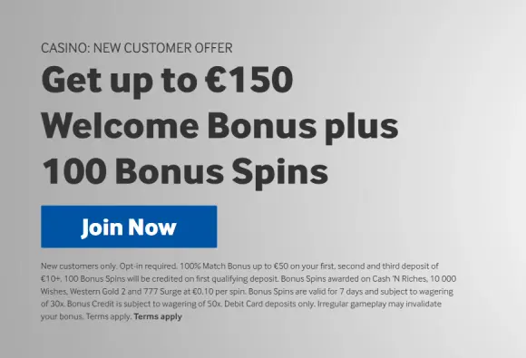 Betway Casino Bonus Offer