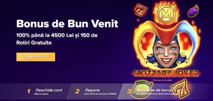 mozzart casino Bonus de Bun Venit img